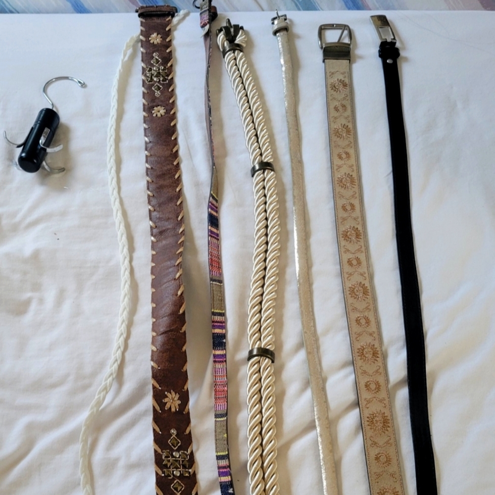Belts & Belt Organizer